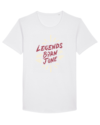 Legends Are Born In June White