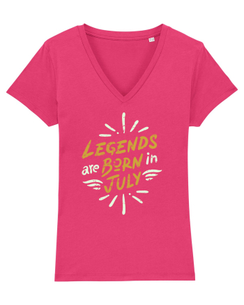 Legends Are Born In July Raspberry
