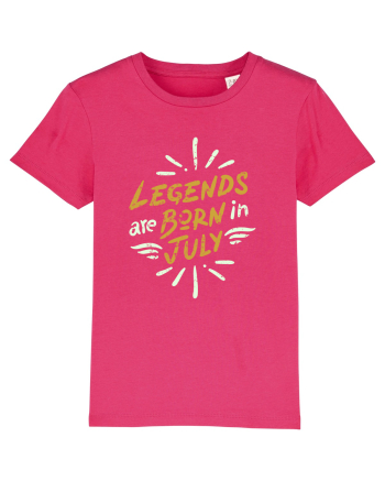 Legends Are Born In July Raspberry