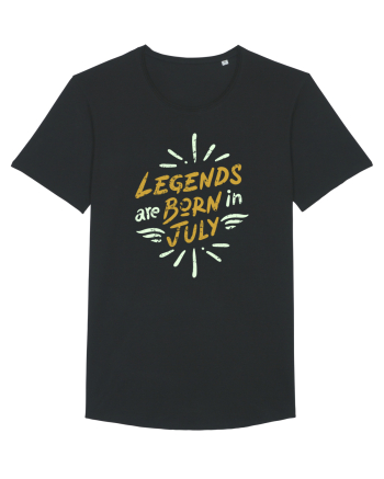 Legends Are Born In July Black