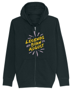 Legends Are Born In August Hanorac cu fermoar Unisex Connector