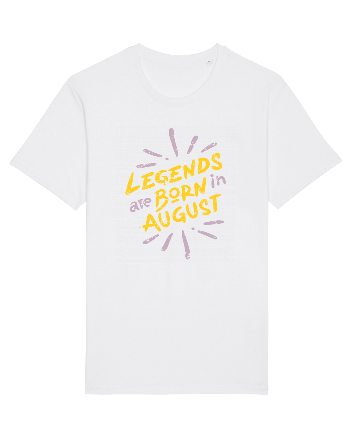 Tricou mânecă scurtă Unisex Rocker White