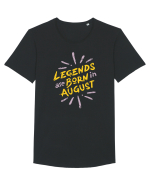 Legends Are Born In August Tricou mânecă scurtă guler larg Bărbat Skater