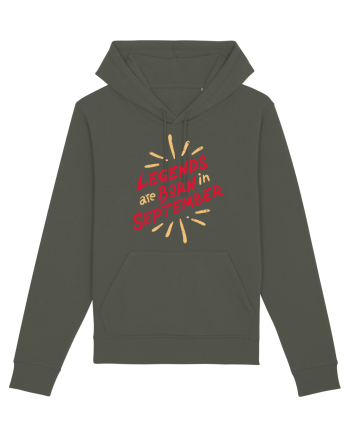 Legends Are Born In September Khaki