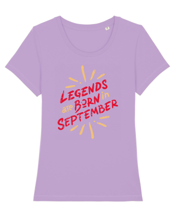Legends Are Born In September Lavender Dawn