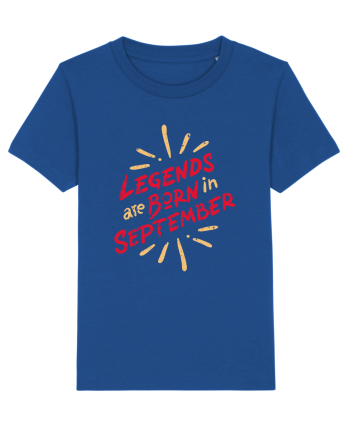 Legends Are Born In September Majorelle Blue