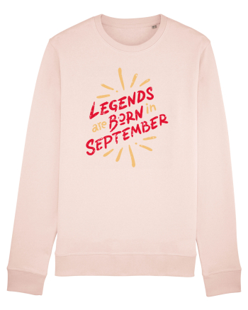 Legends Are Born In September Candy Pink