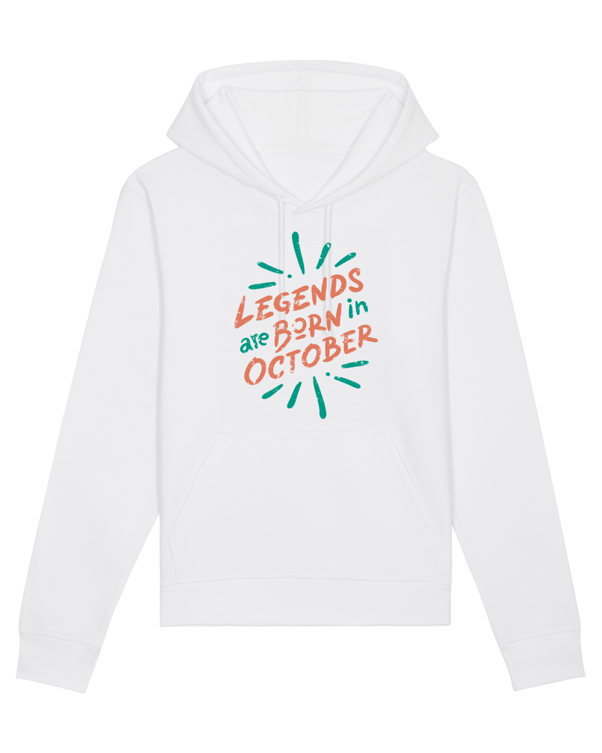 Hanorac Unisex Drummer White