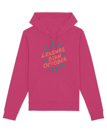 Legends Are Born In October Raspberry