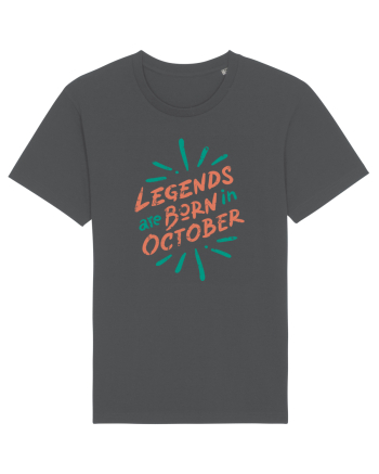 Legends Are Born In October Anthracite