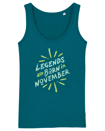 Legends Are Born In November Ocean Depth