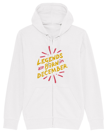 Legends Are Born In December White