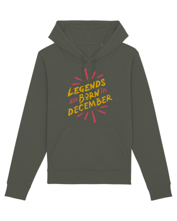 Legends Are Born In December Khaki