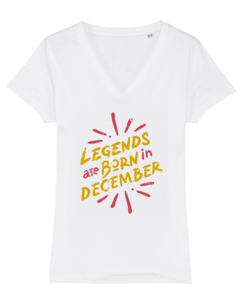 Legends Are Born In December White
