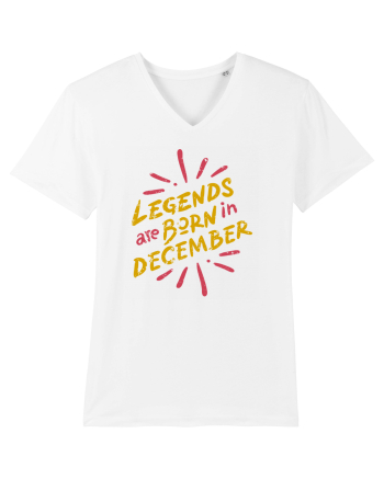 Legends Are Born In December White