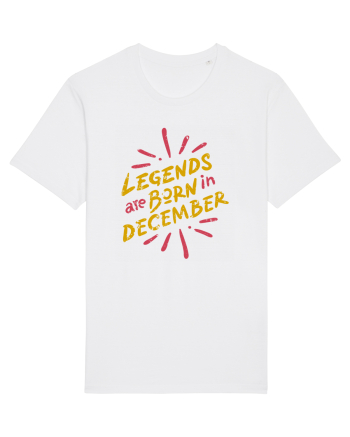 Legends Are Born In December White