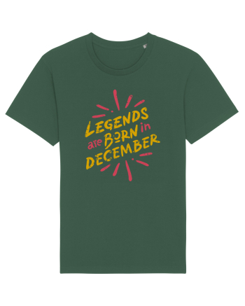 Legends Are Born In December Bottle Green