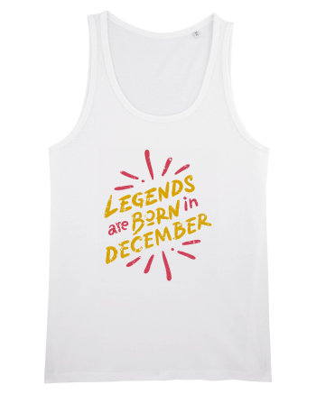 Legends Are Born In December White
