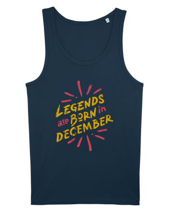 Legends Are Born In December Navy