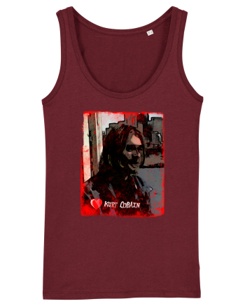 kurt cobain Burgundy