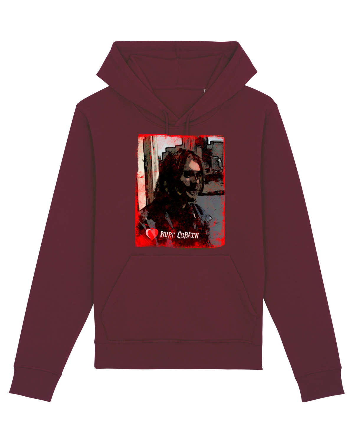 Hanorac Unisex Drummer Burgundy