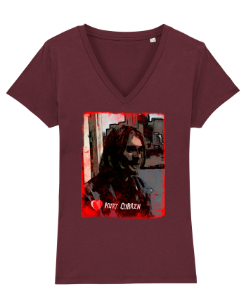 kurt cobain Burgundy