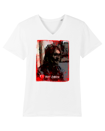 kurt cobain White