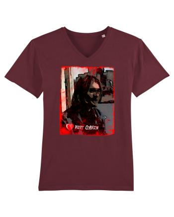 kurt cobain Burgundy