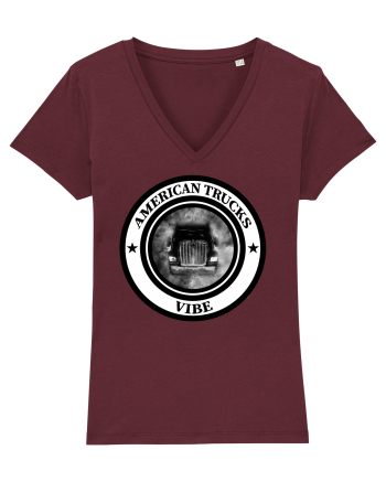 american trucks Burgundy