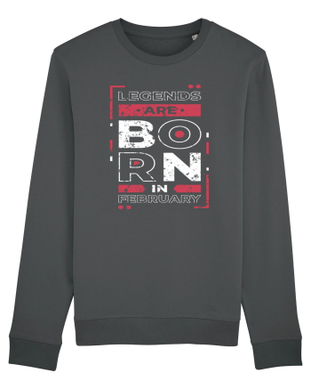 Legends Are Born In February Anthracite