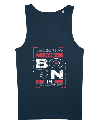 Legends Are Born In February Navy