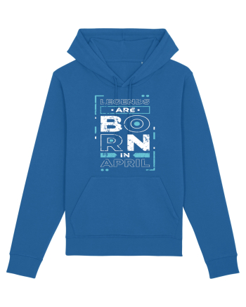 Legends Are Born In April Royal Blue