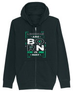 Legends Are Born In May Hanorac cu fermoar Unisex Connector