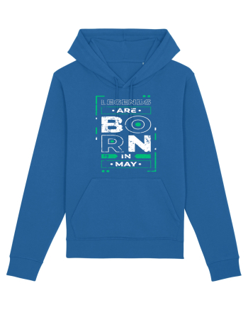 Legends Are Born In May Royal Blue
