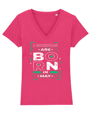Legends Are Born In May Raspberry