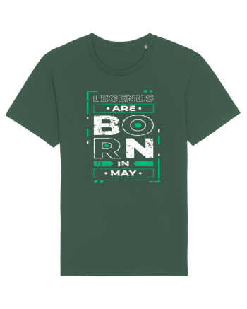 Legends Are Born In May Bottle Green