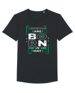 Legends Are Born In May Tricou mânecă scurtă guler larg Bărbat Skater