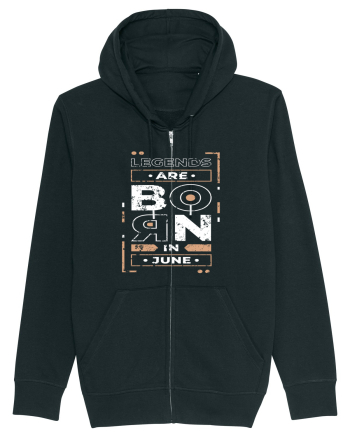 Legends Are Born In June Black