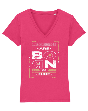 Legends Are Born In June Raspberry