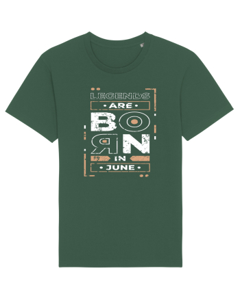 Legends Are Born In June Bottle Green
