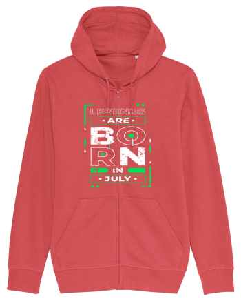 Legends Are Born In July Carmine Red