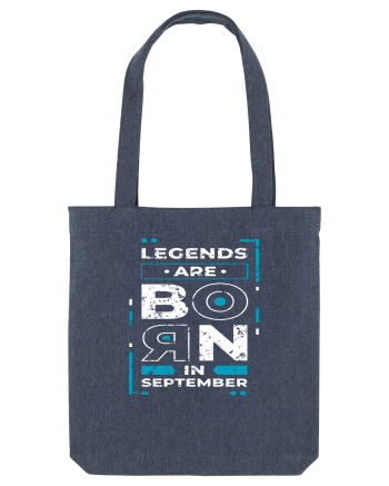 Legends Are Born In September Midnight Blue