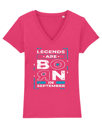 Legends Are Born In September Raspberry