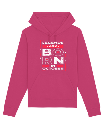 Legends Are Born In October Raspberry