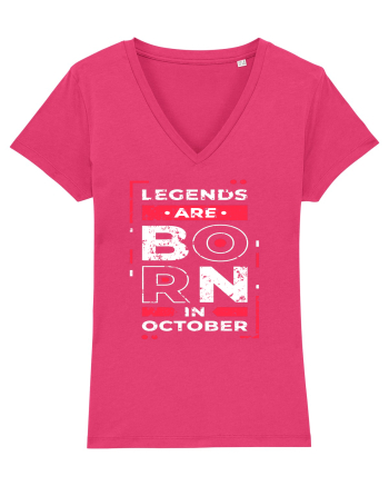 Legends Are Born In October Raspberry