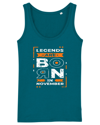 Legends Are Born In November Ocean Depth