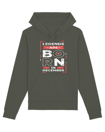 Legends Are Born In December Khaki