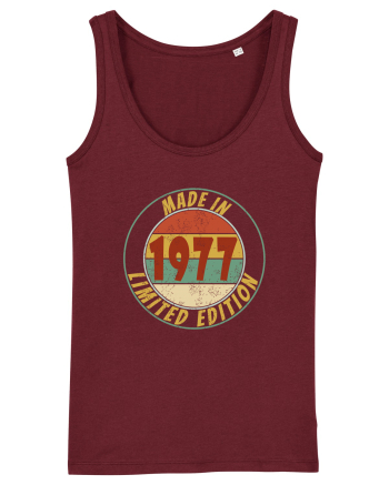 Made In 1977 Limited Edition Burgundy
