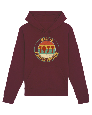 Made In 1977 Limited Edition Burgundy