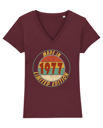 Made In 1977 Limited Edition Burgundy